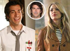 Zachary Levi (Chuck), Blake Lively (Gossip Girl), Josh Schwartz Zachary Levi (Chuck), Blake Lively (Gossip Girl), Josh Schwartz